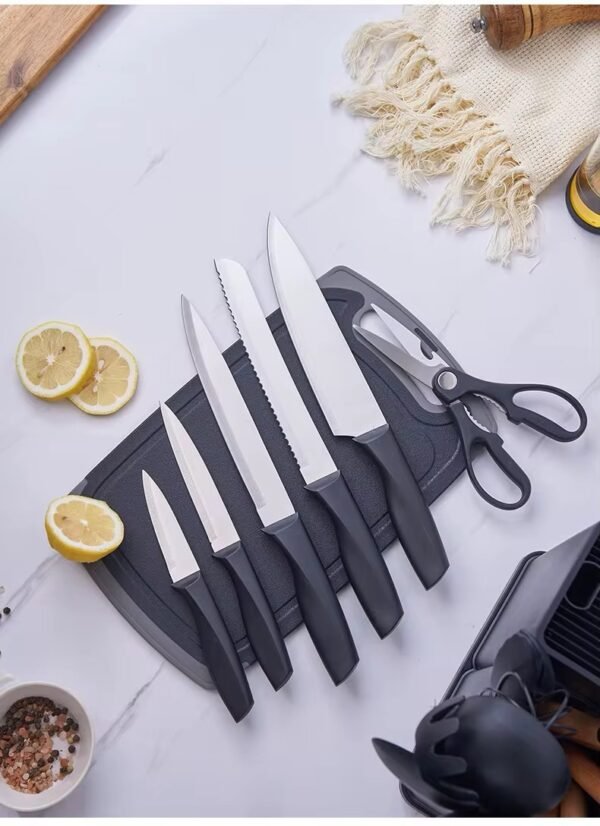 Hot Selling 19pcs Heat Resistant Silicone With Wood Handle Kitchen Utensils Set - Image 3