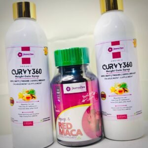 Red Maca + Curvy 360 Weight Gain Combo