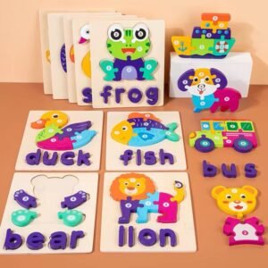 Kids Alphabet and Character Puzzles