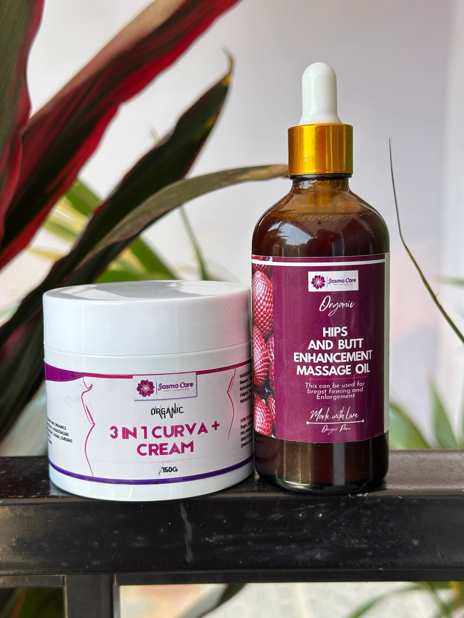 3 in 1 Curva+ Cream & 100ML massage oil for Hips | Breast | Butt | Leg Enhancement - Image 2